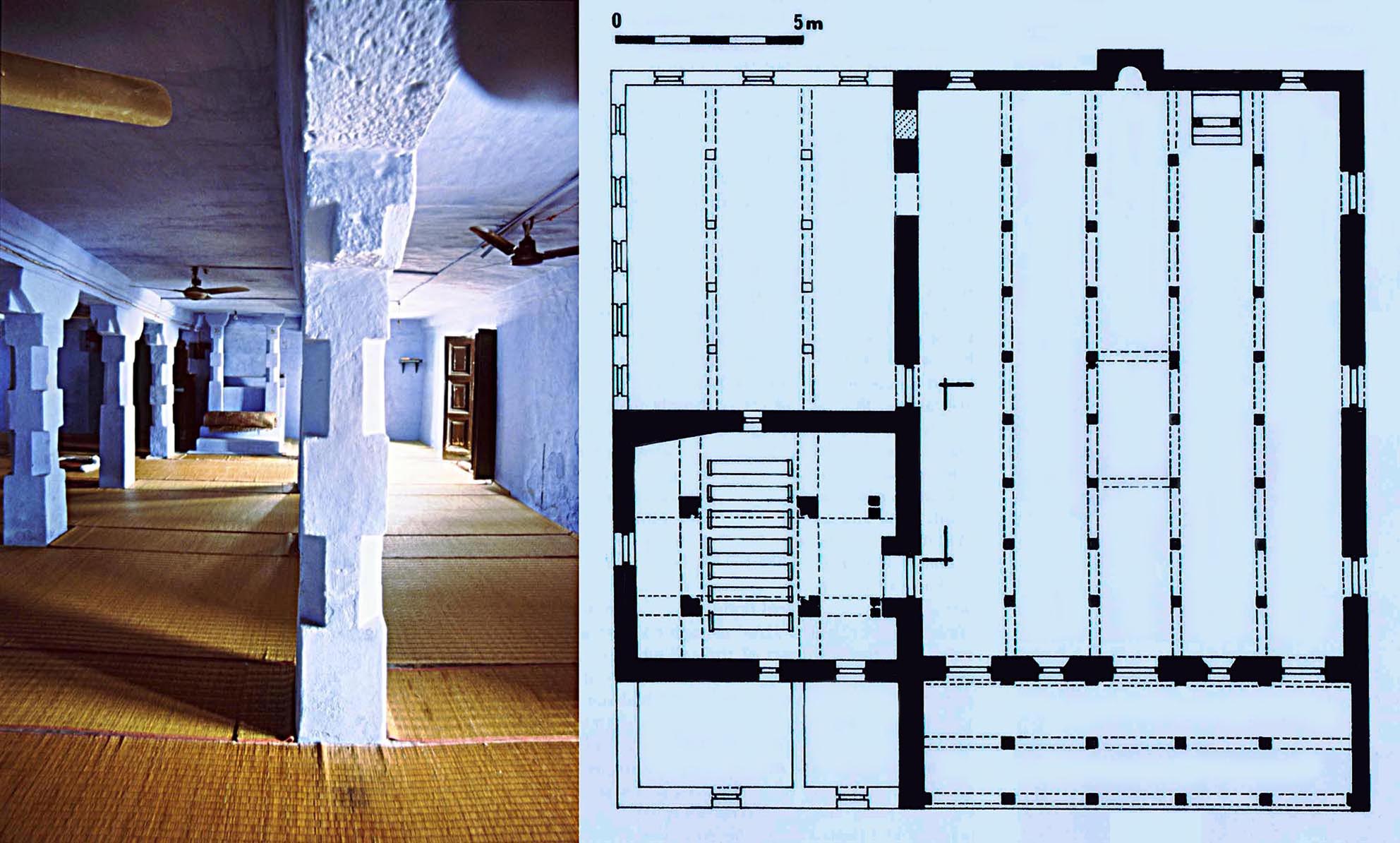 Kayalpatnam,_Jami`_al-saqir,_plan_&_interior Kayalpatnam,_Jami`_al-saqir,_plan_&_interior